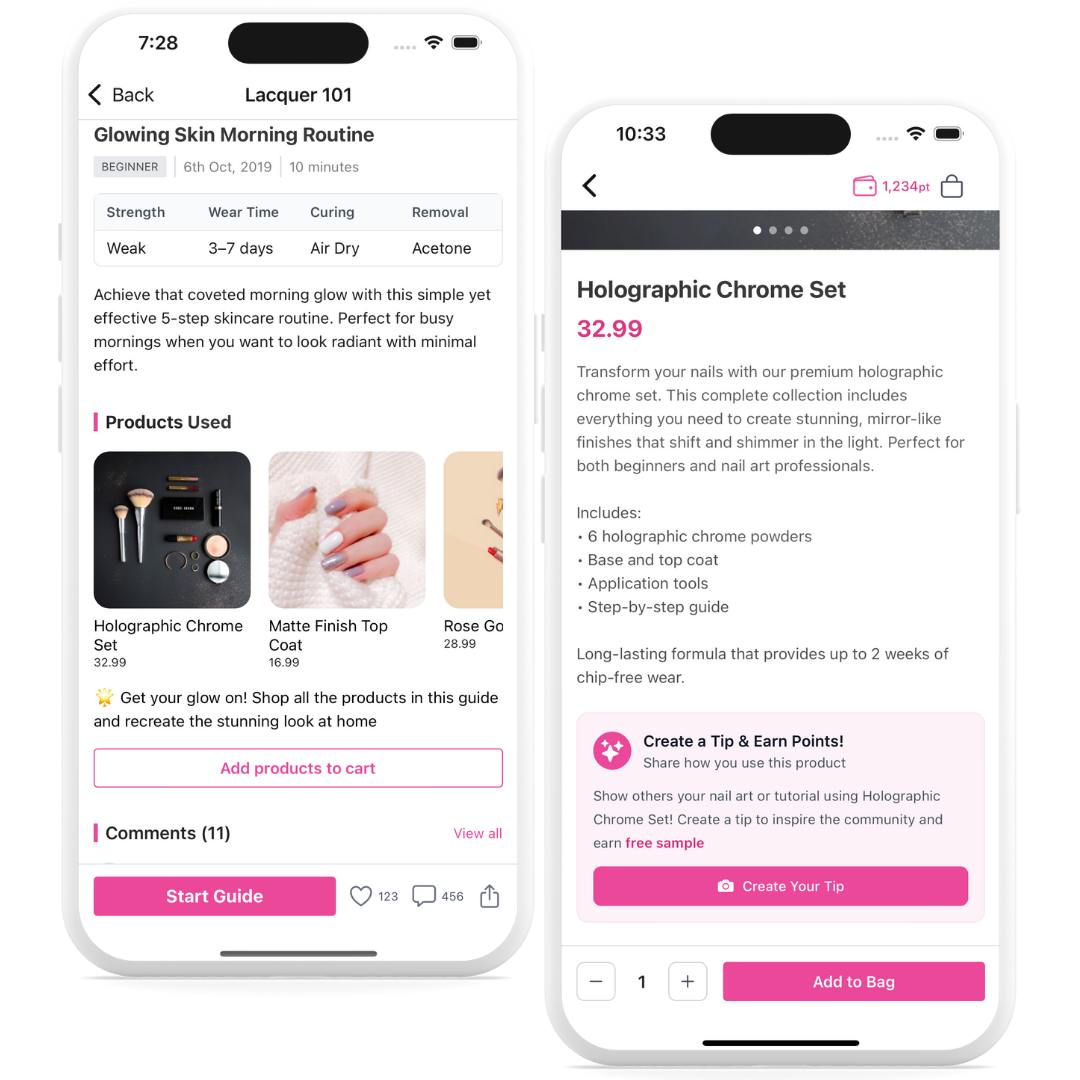 Mobile App Screenshot - Connect