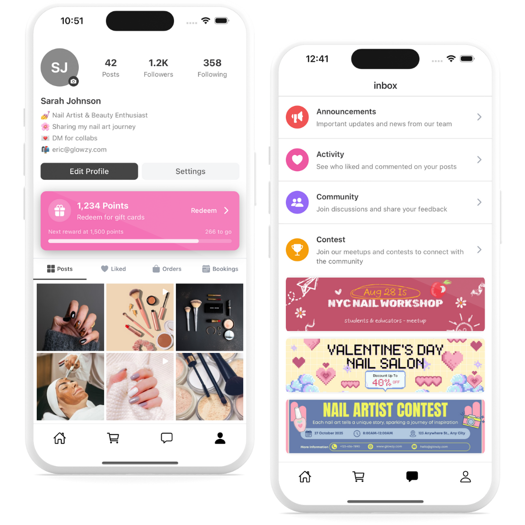 Mobile App Productivity Screenshot - Thrive